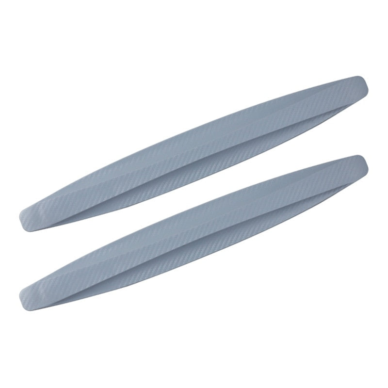 2PCS Car Bumper Protector Strip Guards Anti Scratch