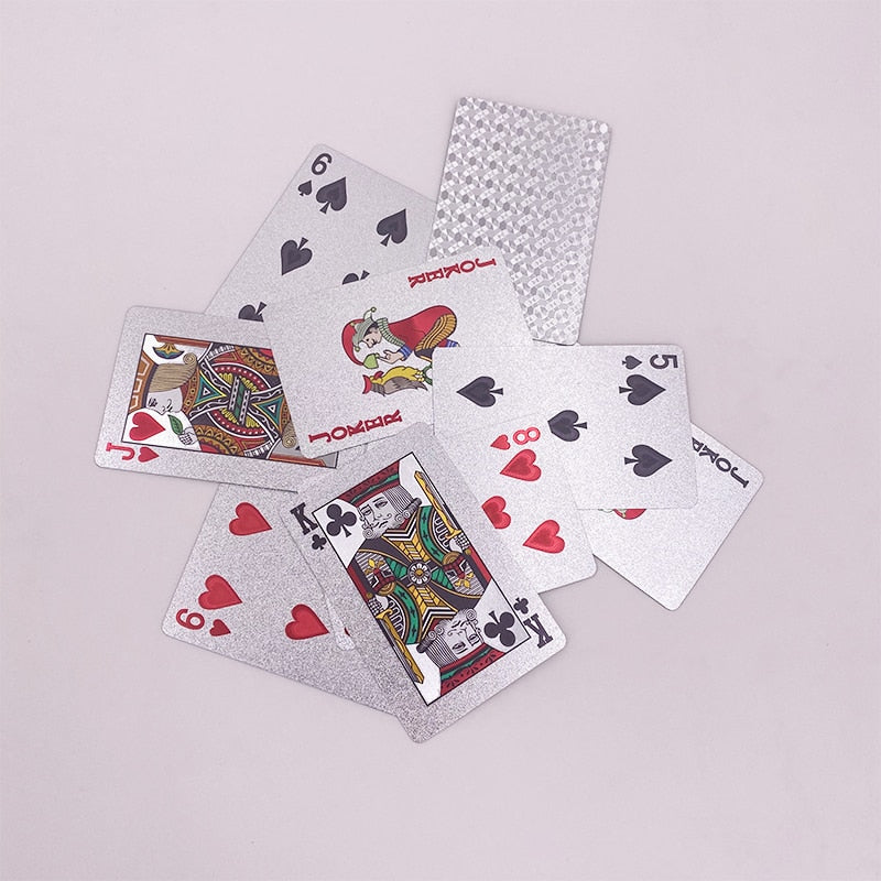 24K Gold Playing Cards Waterproof