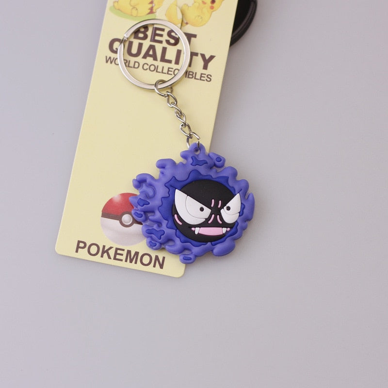 Pokemon Alloy Silicone Keychain Pendent