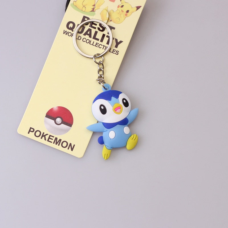 Pokemon Alloy Silicone Keychain Pendent