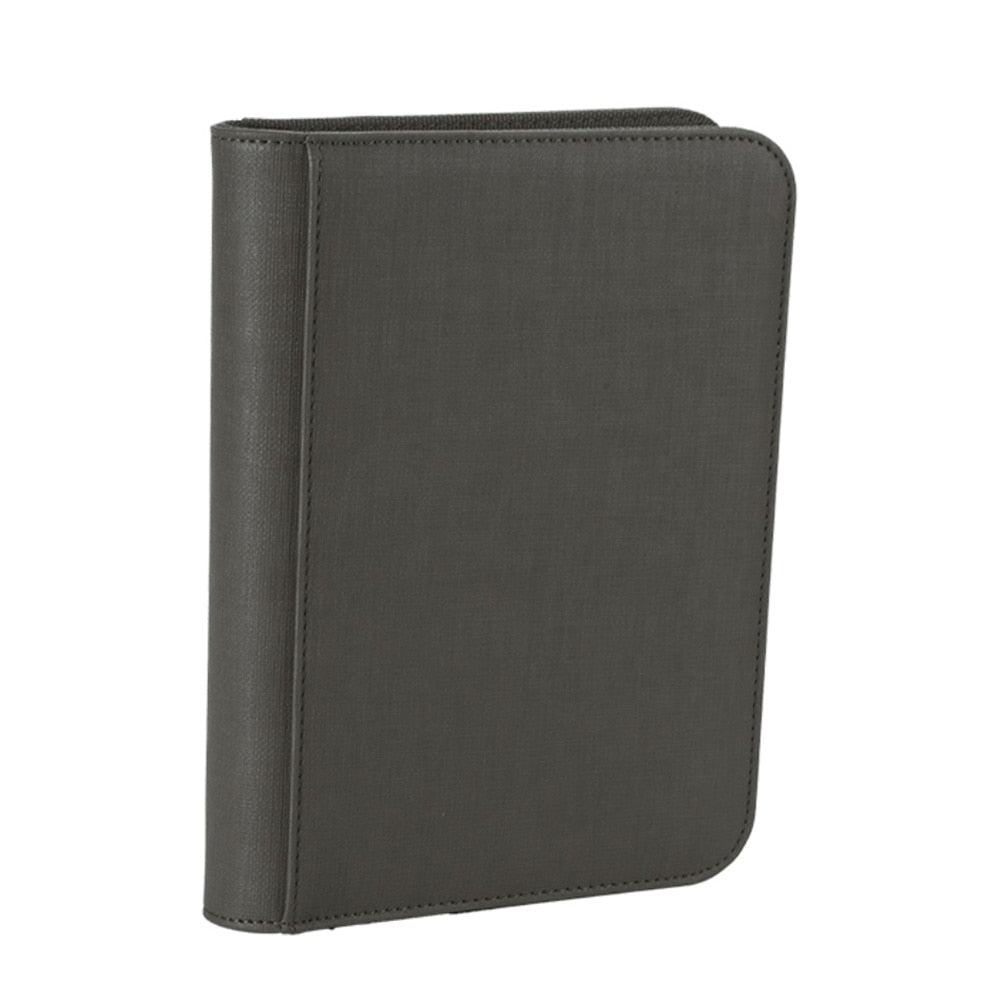 PU Leather 4/9 Pockets Game Card Book Card Side Loading Binder TCG Game Zipper Card Album Fixed Pockets Pages for MG/PKM/FOW/YGO