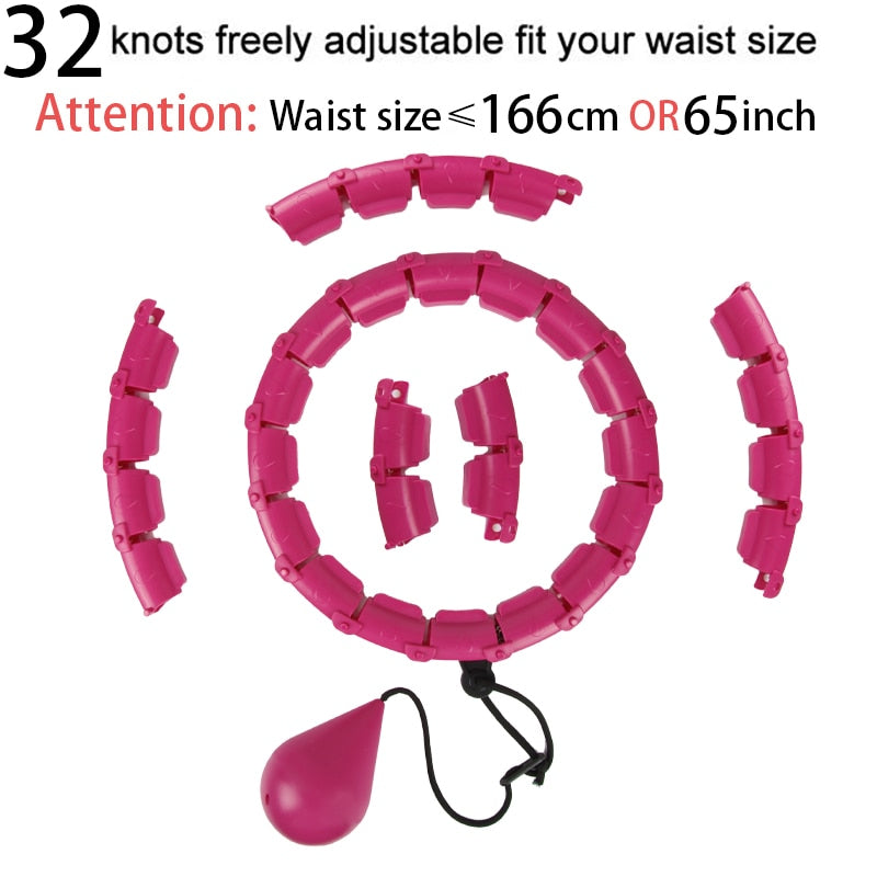 32/20/24/28 Adjustable Sport Hoops Thin Waist Exercise Detachable Massage Hoops Fitness Equipment Gym Home Training Weight loss