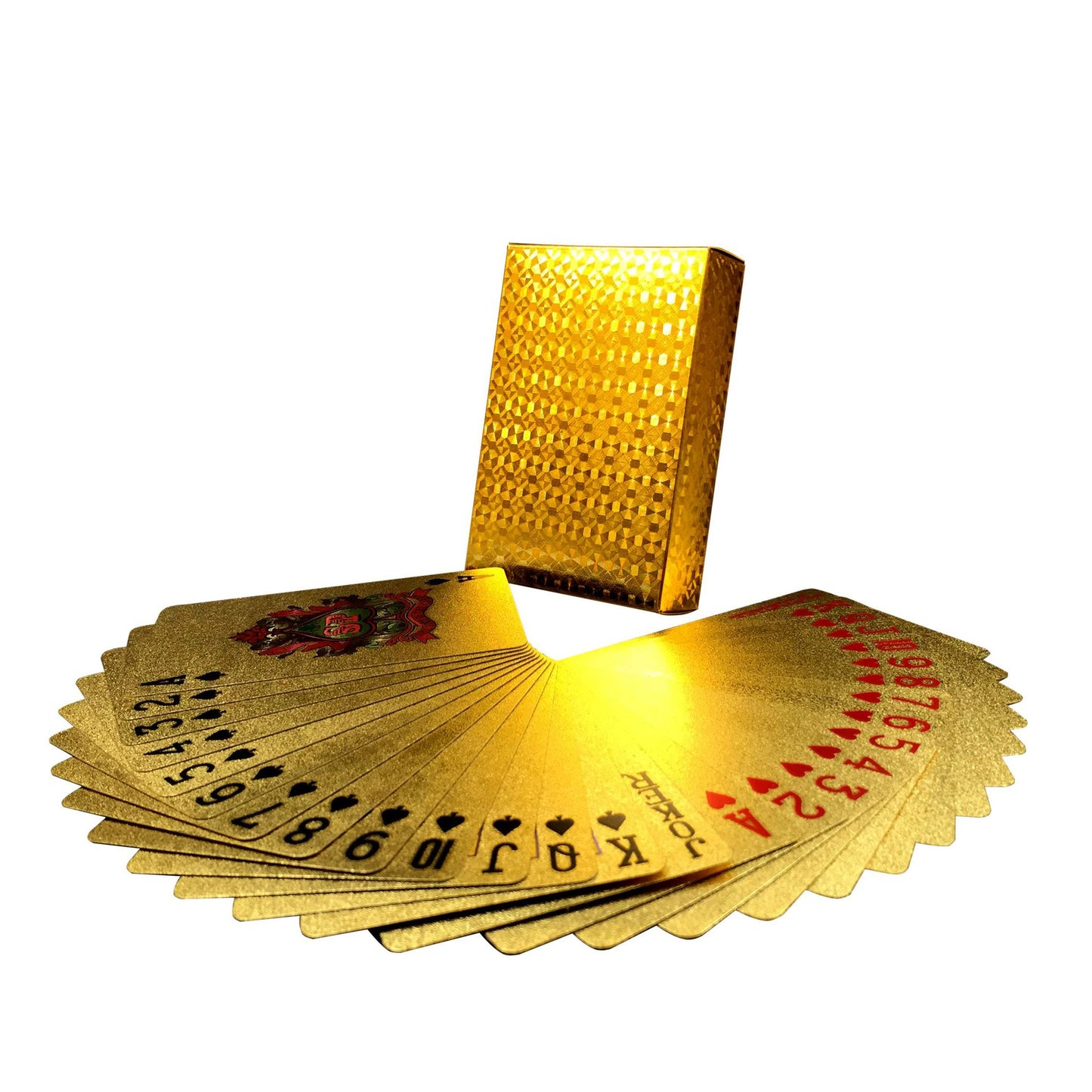 24K Gold Playing Cards Waterproof