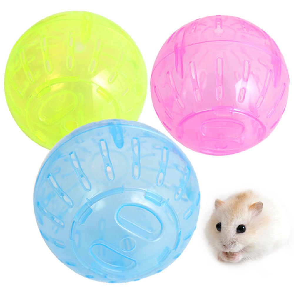 10 CM Plastic Outdoor Sport Ball Grounder Rat Small Pet Rodent Mice Jogging Ball Toy Hamster Gerbil Rat Exercise Balls Play Toys
