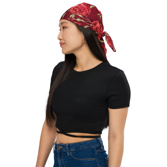 Rose All-over print bandana
