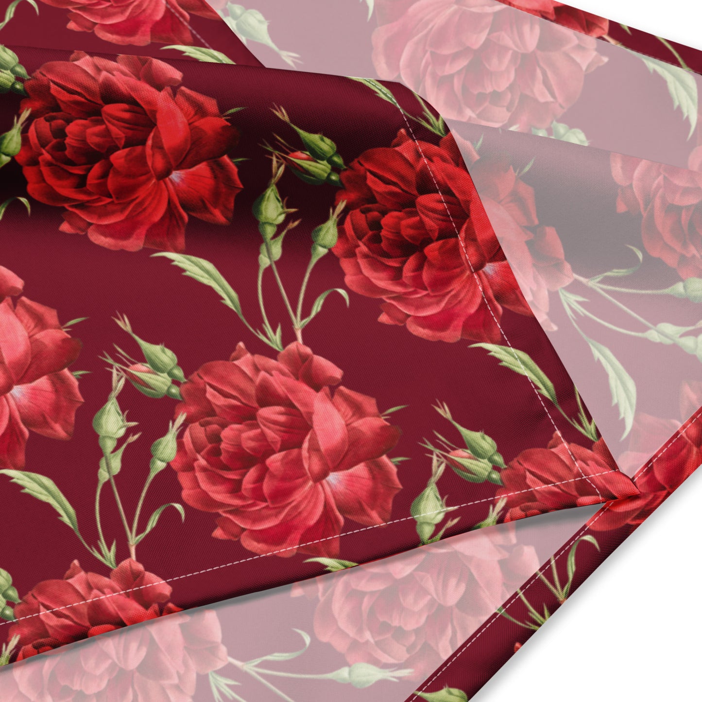 Rose All-over print bandana