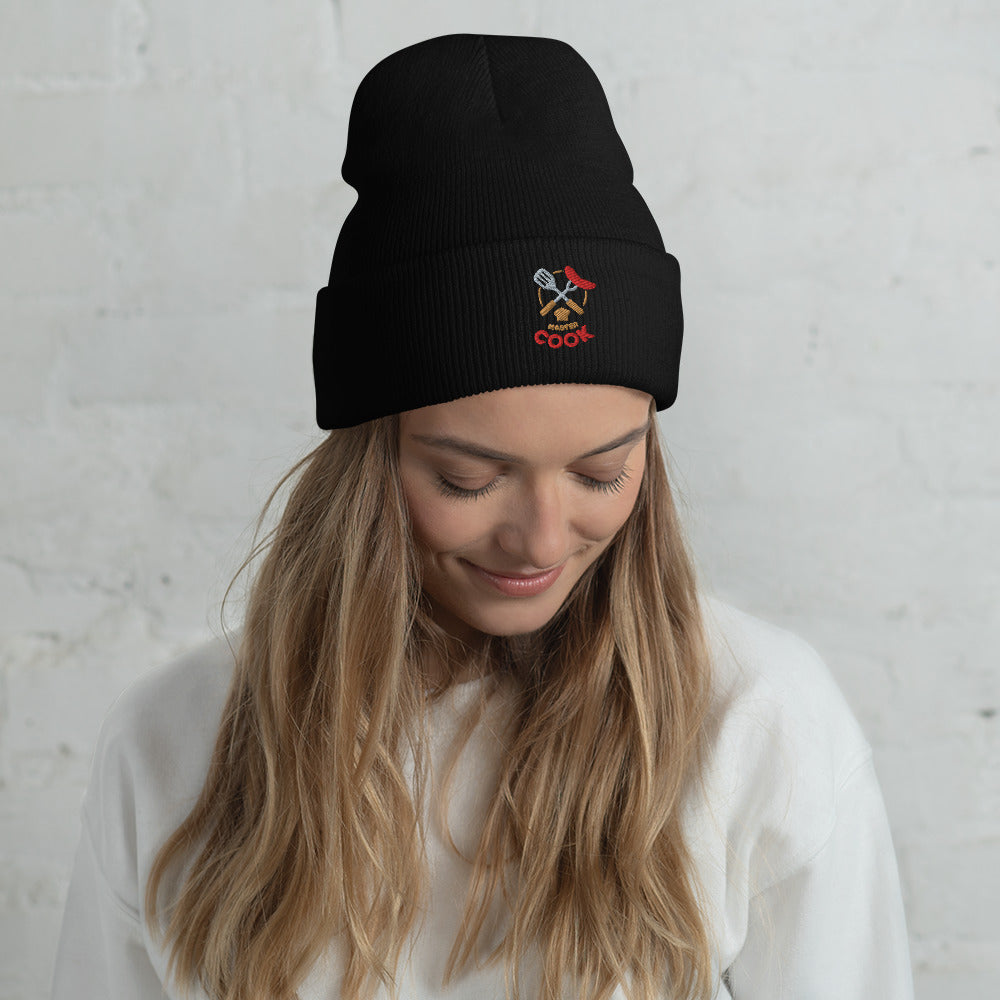 Master Cook Cuffed Beanie
