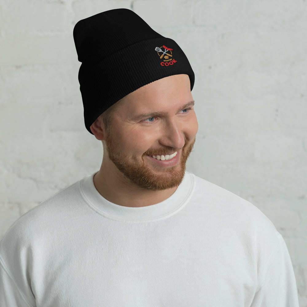 Master Cook Cuffed Beanie