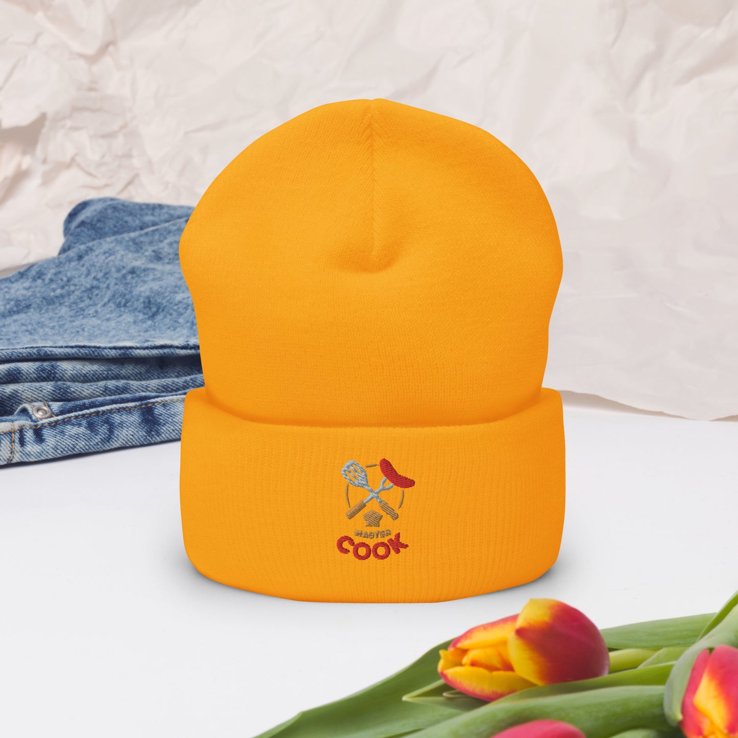 Master Cook Cuffed Beanie