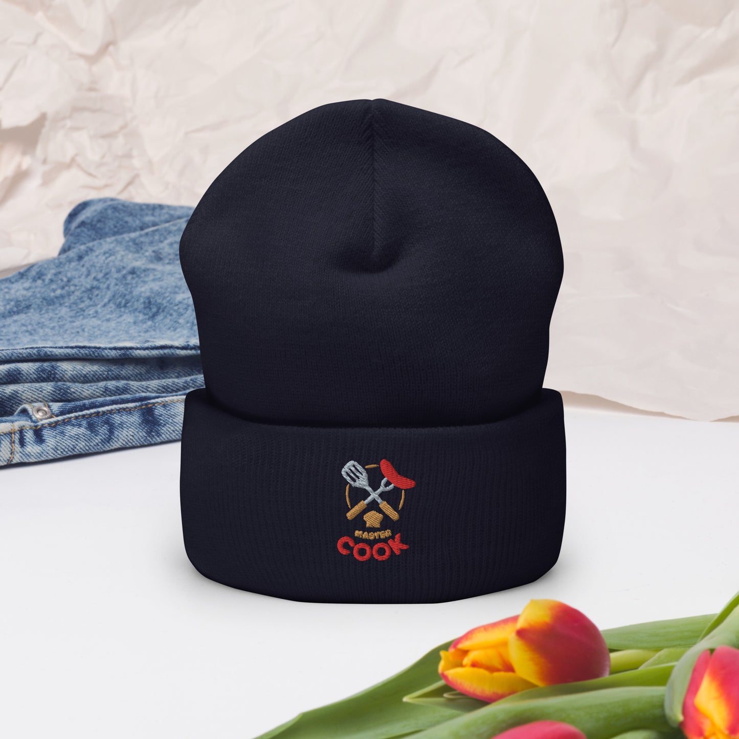 Master Cook Cuffed Beanie