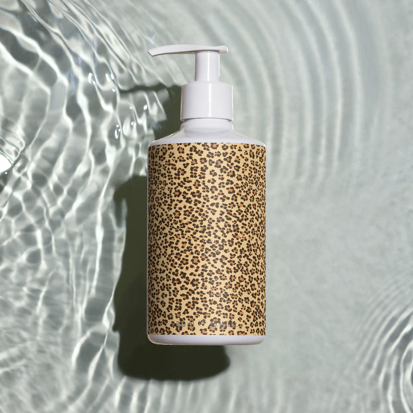 Leopard Print Floral hand & body wash