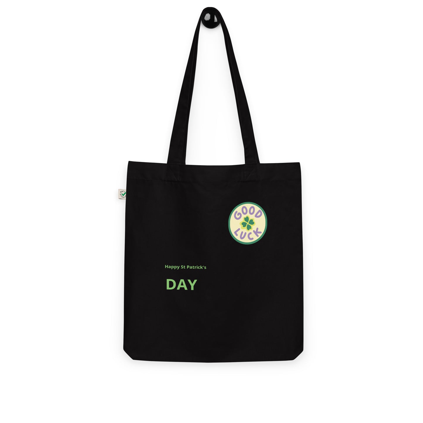 St Patrick's Day Organic fashion tote bag