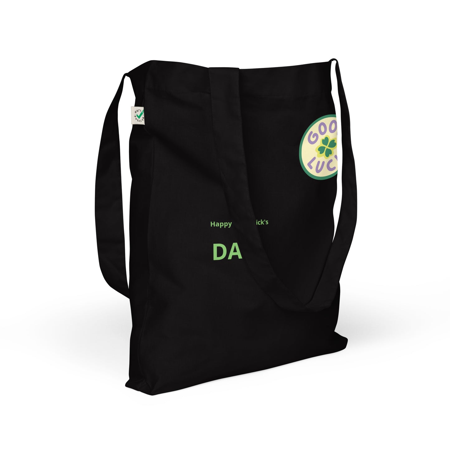 St Patrick's Day Organic fashion tote bag