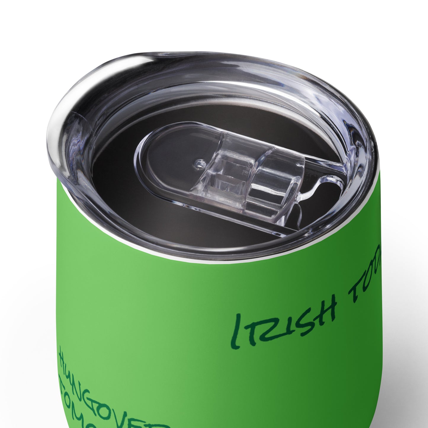 St Patrick's Day Wine tumbler