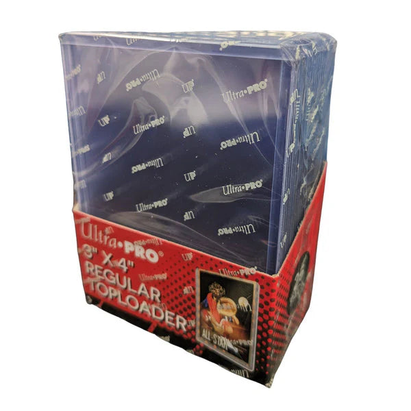 Ultra Pro – 3x4" Toploaders - Regular - 35pt, 25 Pack.