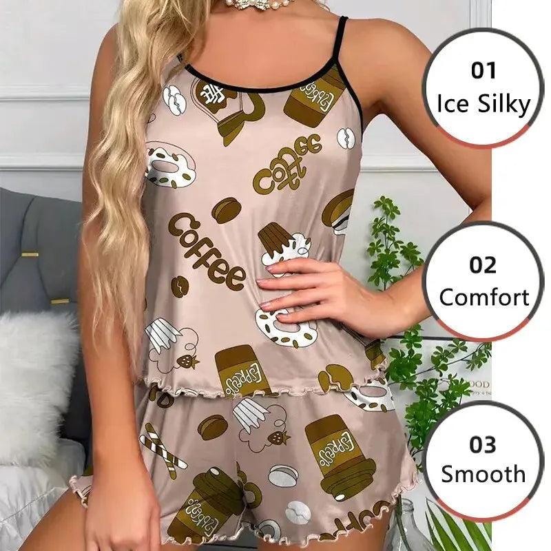 Women's Ultra-soft Coffee Chill Pajama's