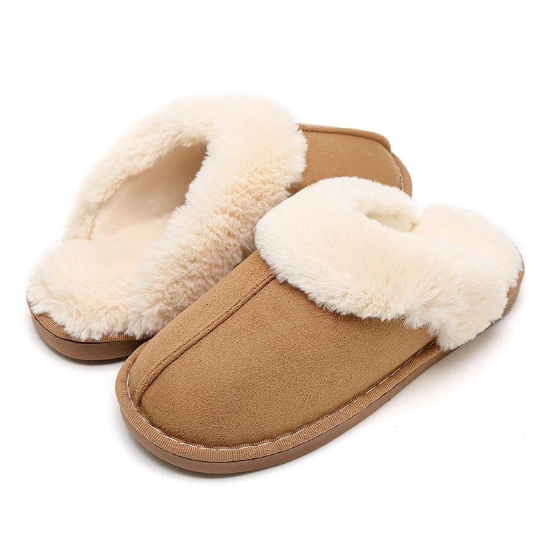 Ultra-soft Luxury Faux Suede Plush Slippers Unisex