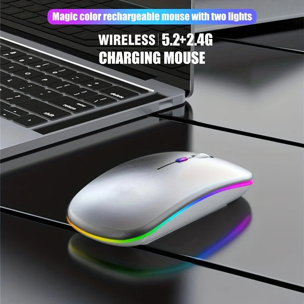 RGB Glide Pro Wireless RGB Mouse Various Colours