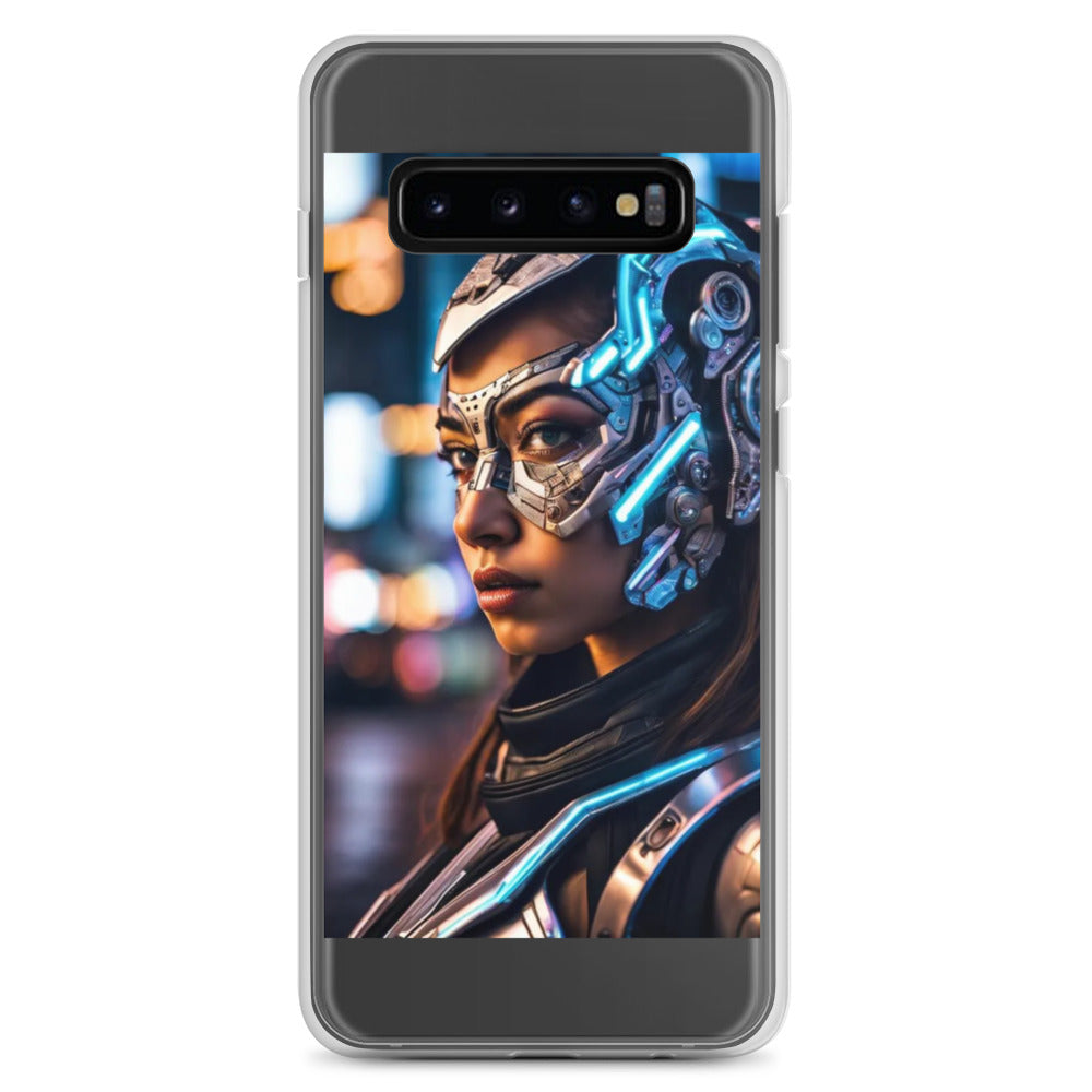 Cyborg Woman Clear Case for Samsung®