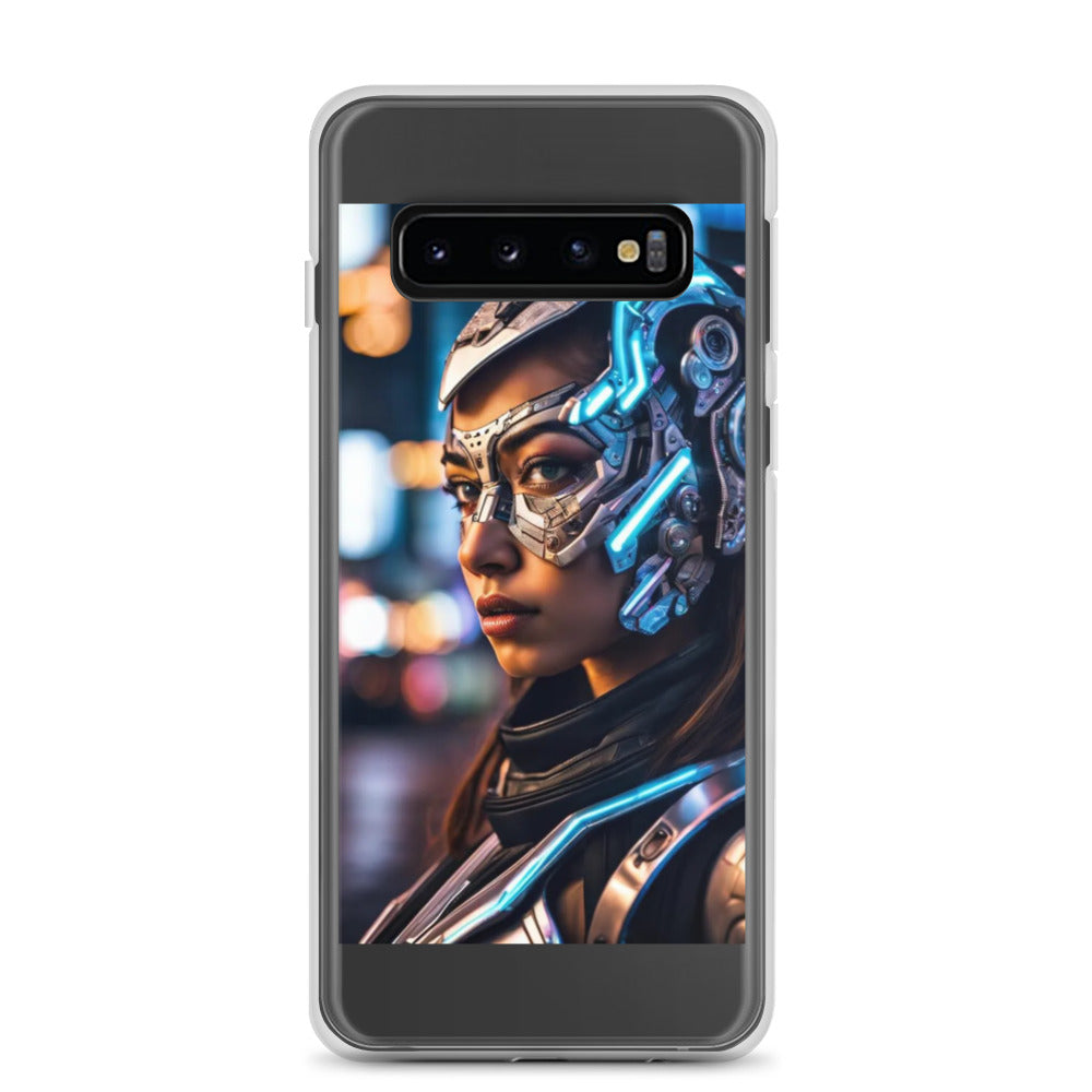 Cyborg Woman Clear Case for Samsung®