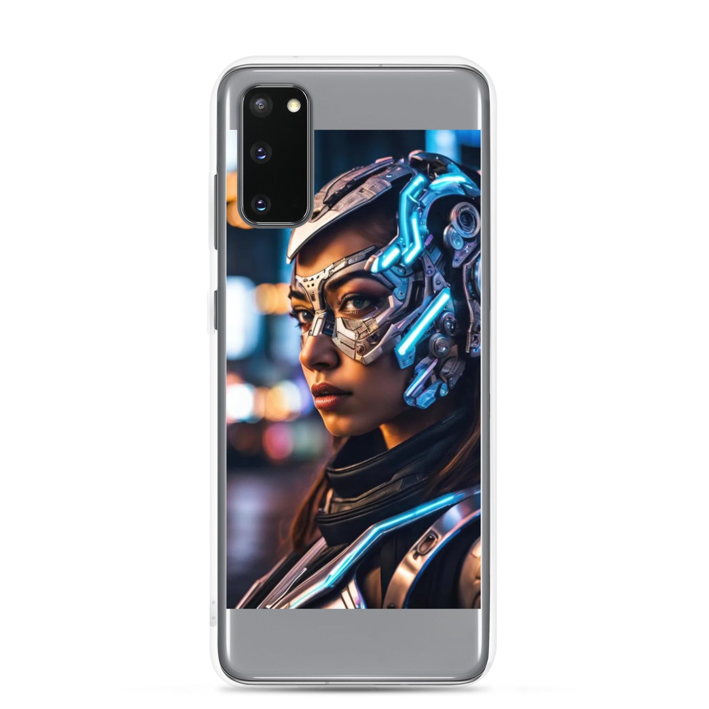 Cyborg Woman Clear Case for Samsung®