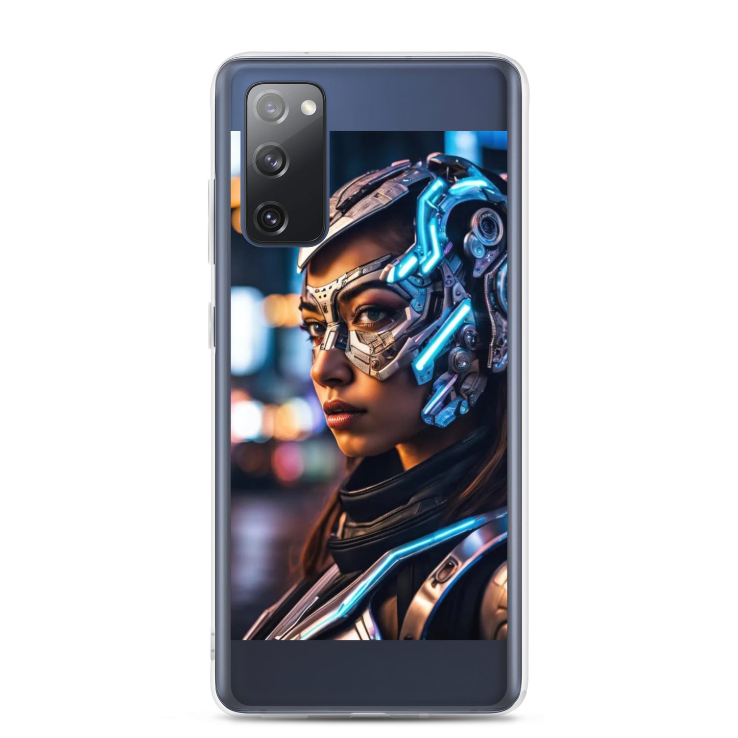 Cyborg Woman Clear Case for Samsung®