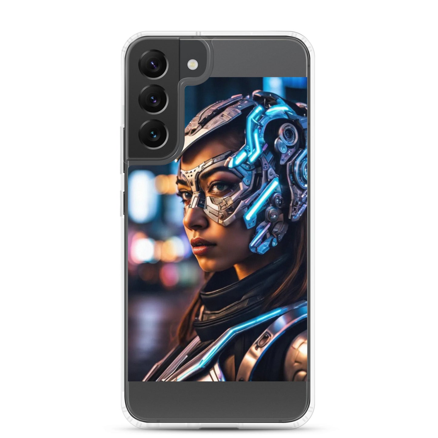 Cyborg Woman Clear Case for Samsung®