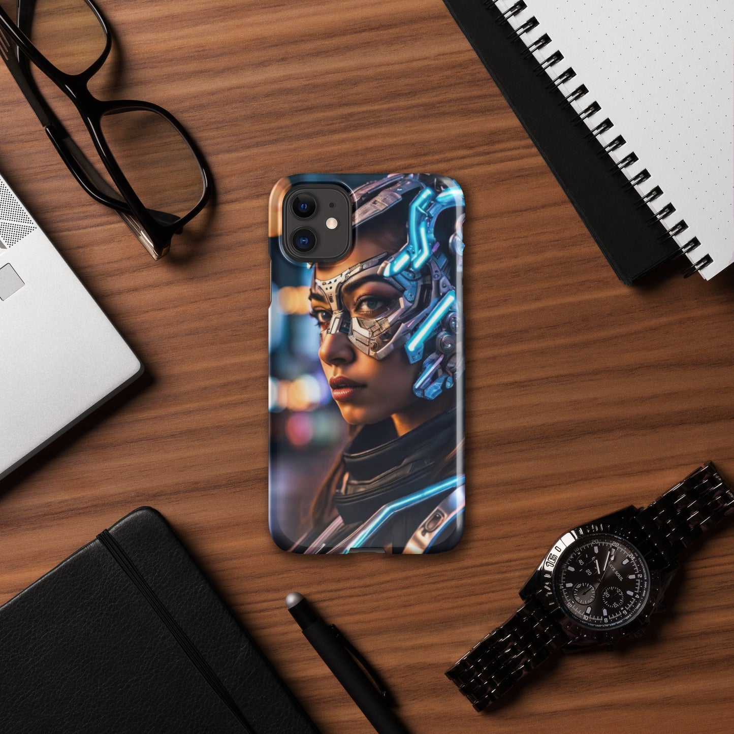 Cyborg Woman Snap case for iPhone®