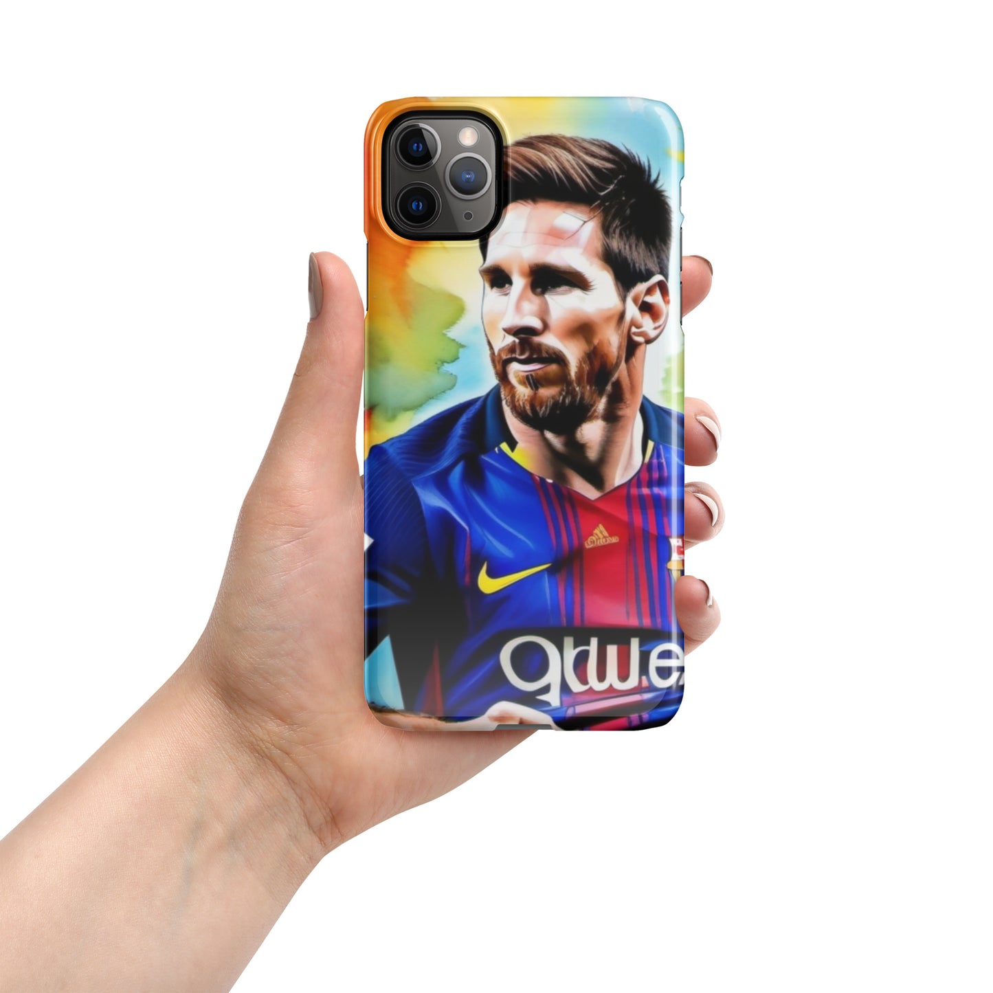 Messi Colourful Artwork Snap case for iPhone®