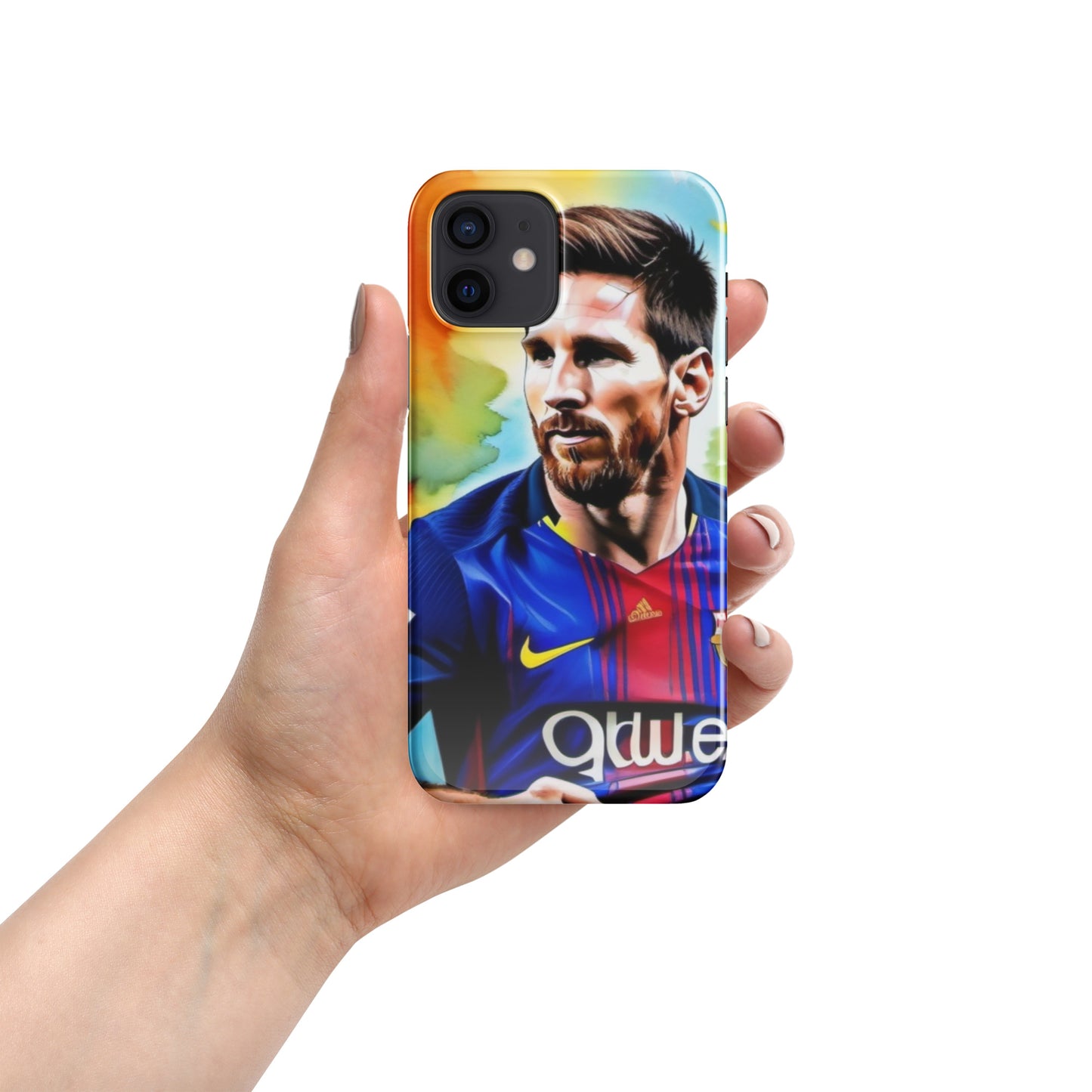 Messi Colourful Artwork Snap case for iPhone®
