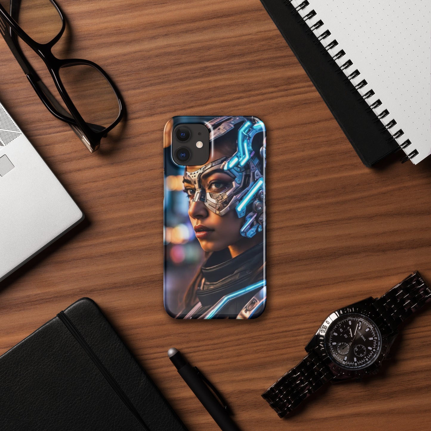 Cyborg Woman Snap case for iPhone®