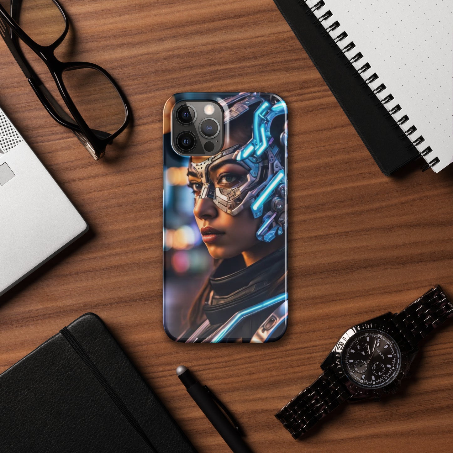 Cyborg Woman Snap case for iPhone®
