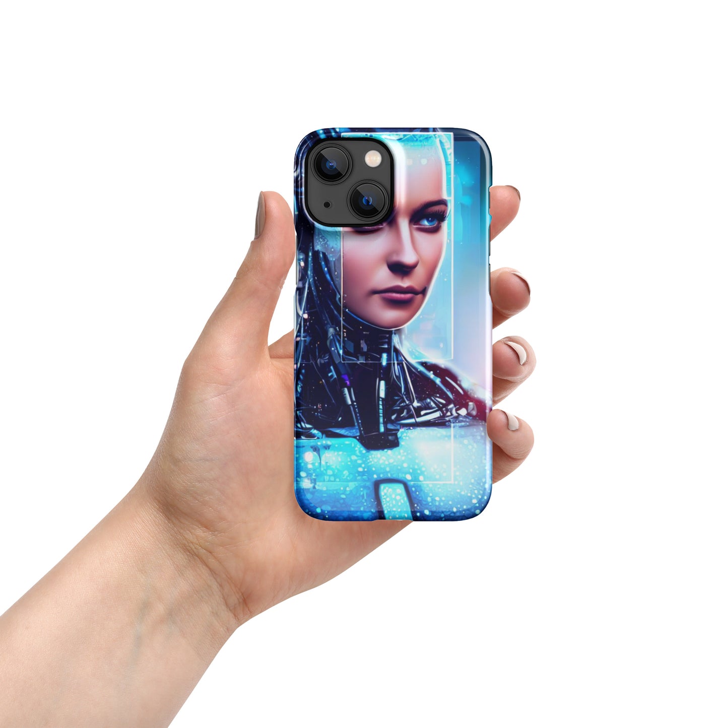 AI Human Robot Snap case for iPhone®
