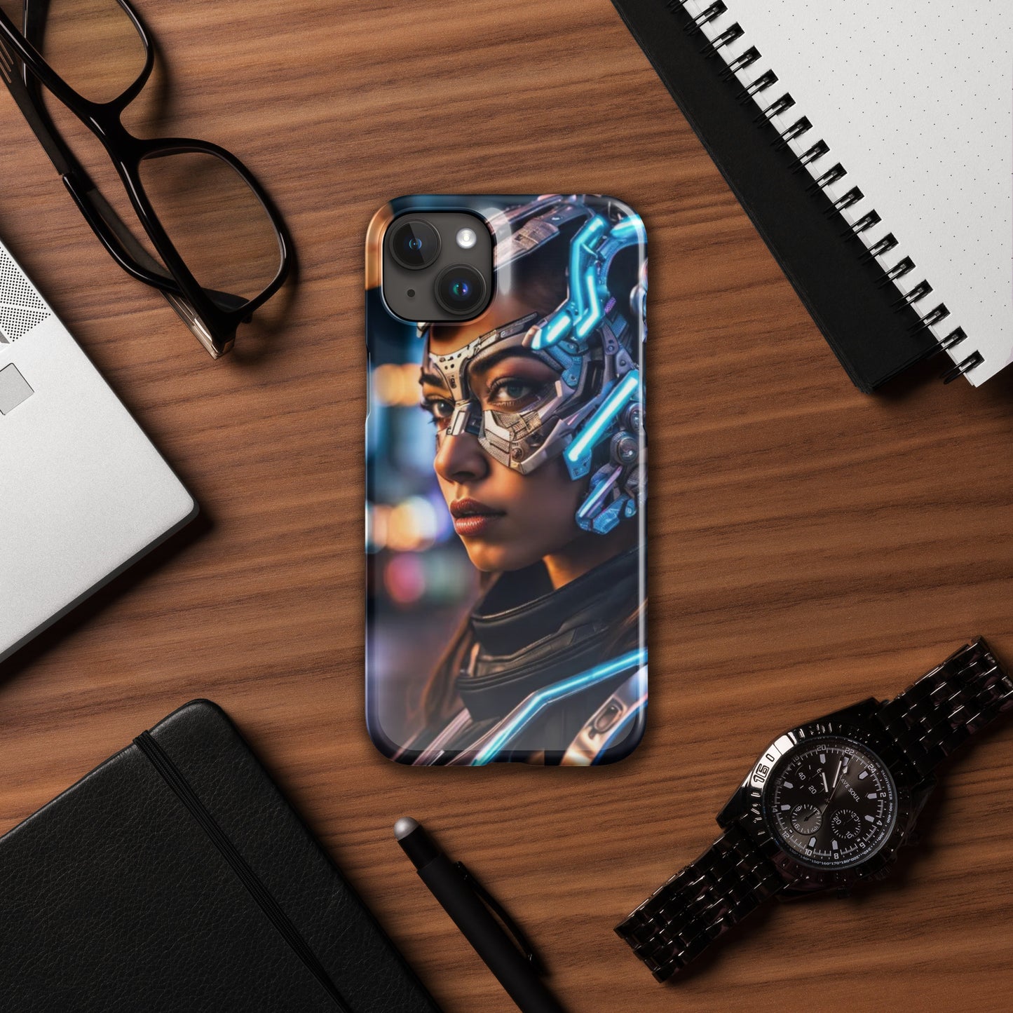 Cyborg Woman Snap case for iPhone®