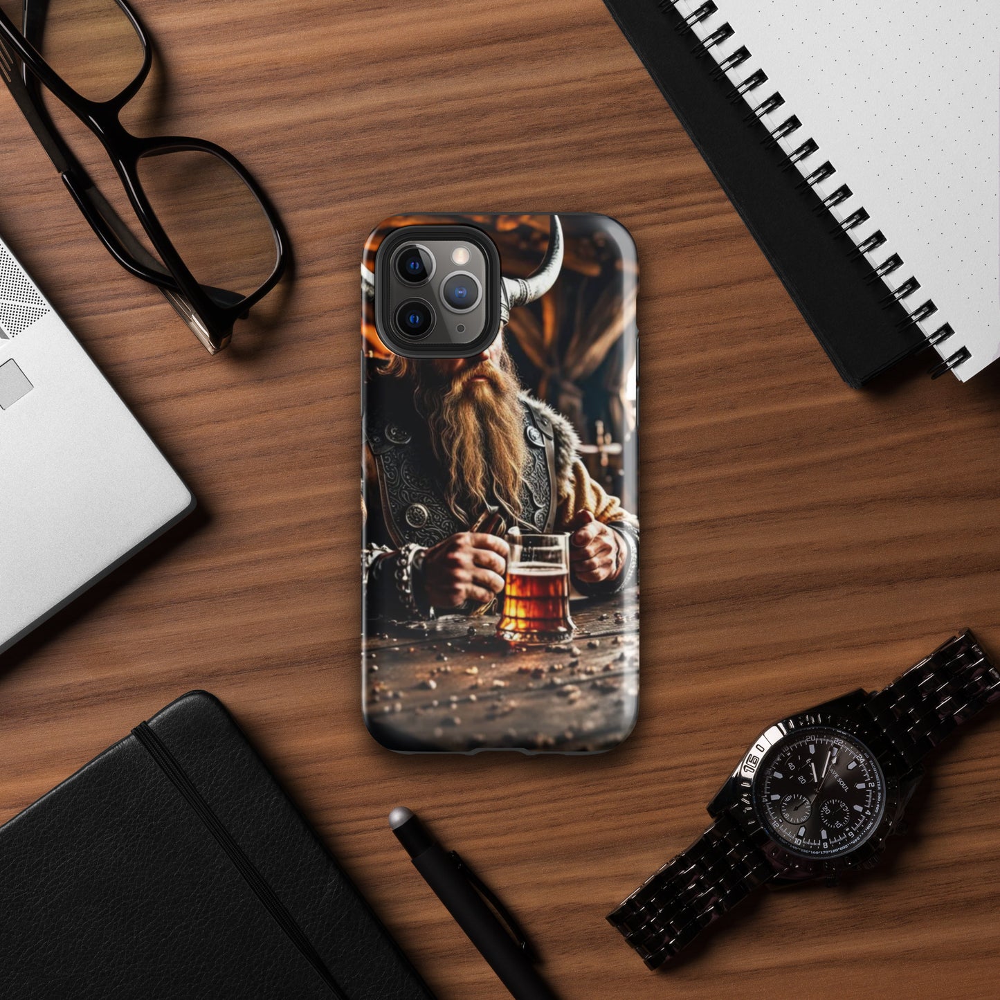 Viking Drinking Mead Tough Case for iPhone®