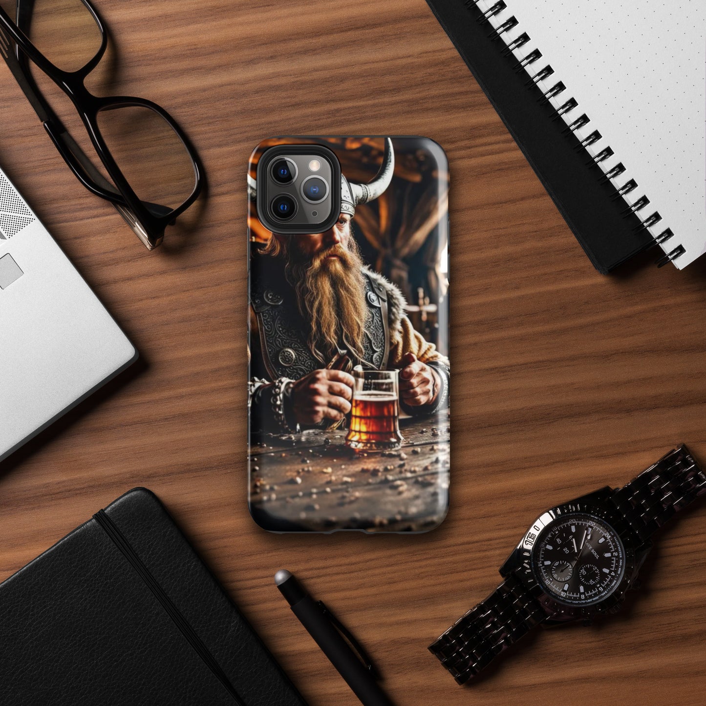 Viking Drinking Mead Tough Case for iPhone®