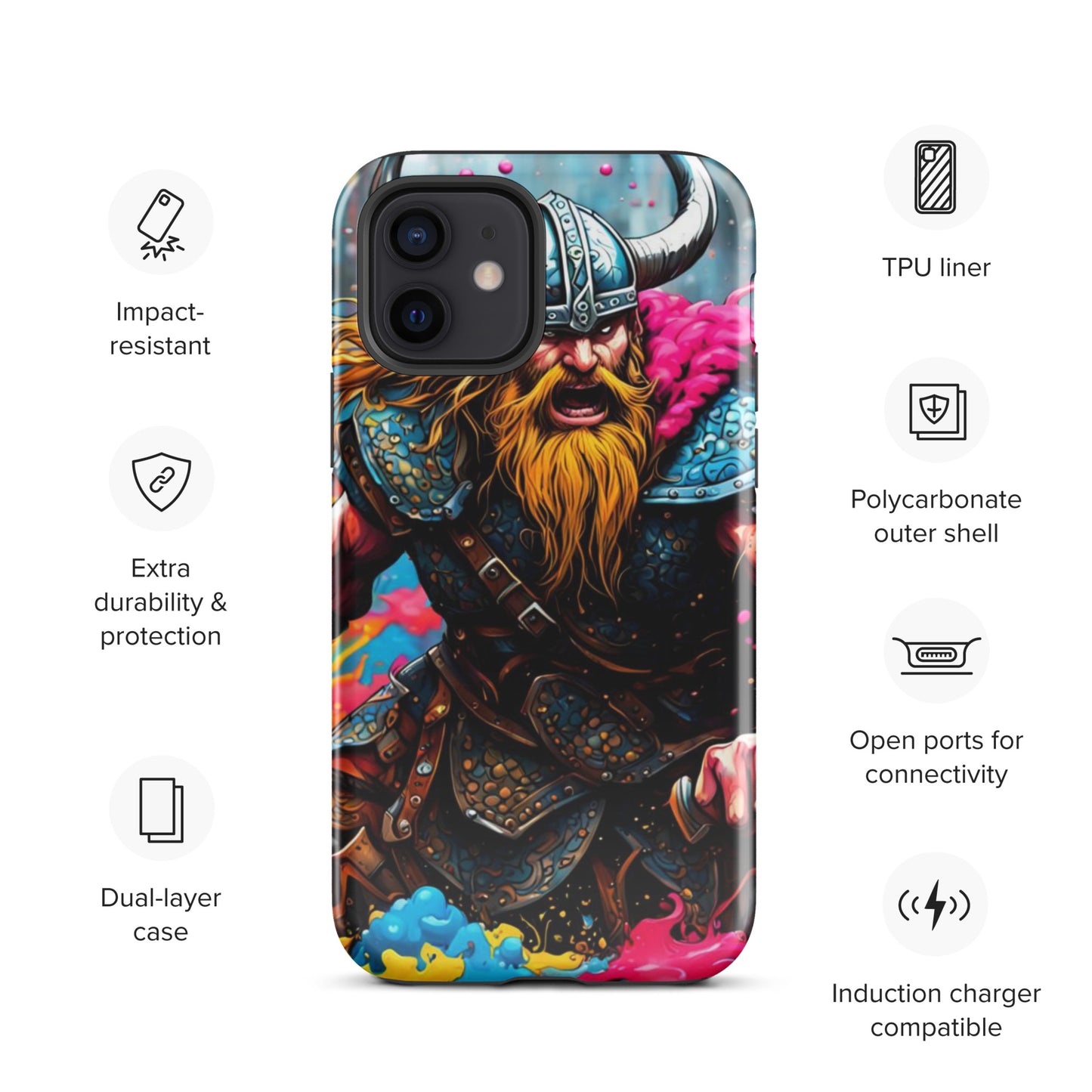 Vibrant Viking Tough Case for iPhone®