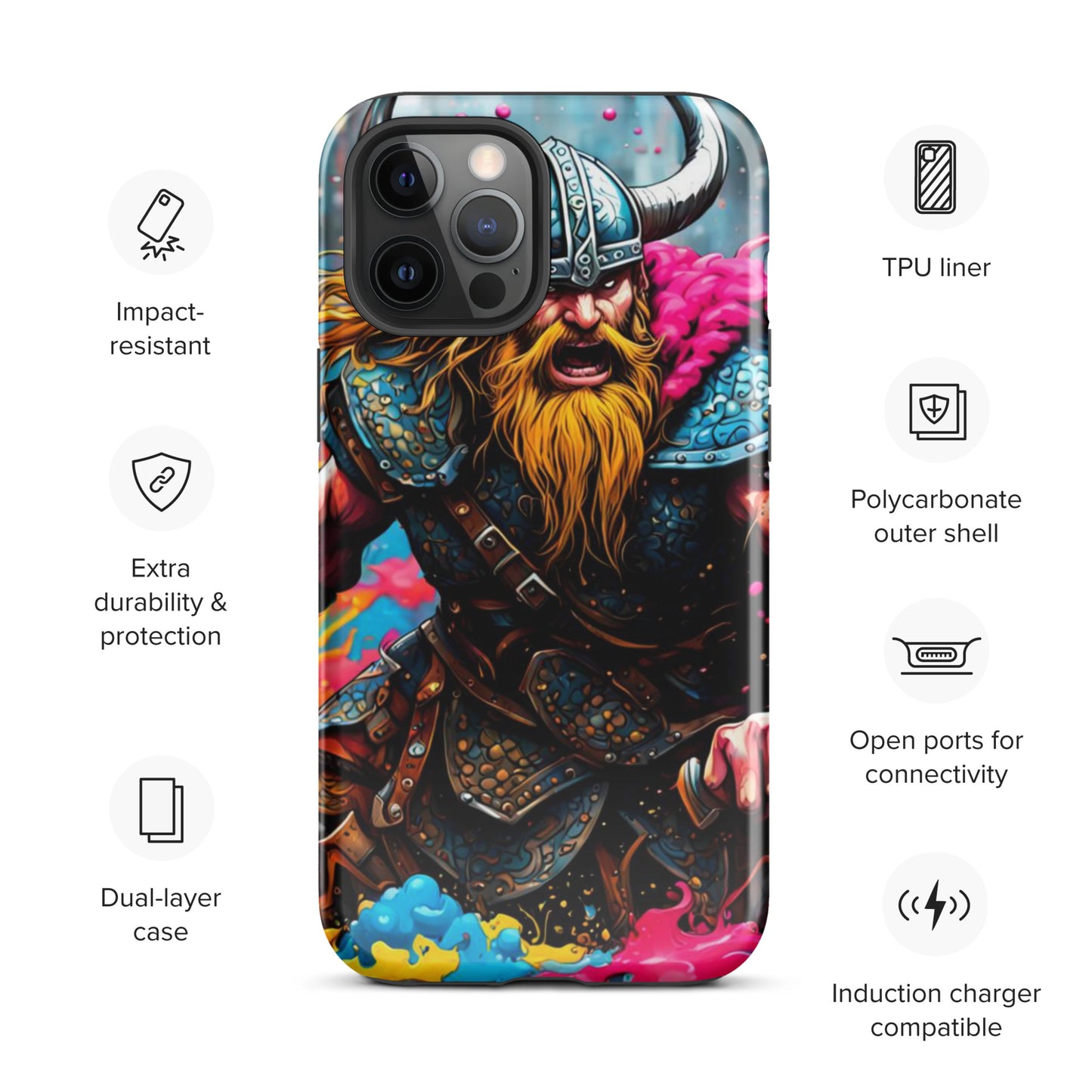 Vibrant Viking Tough Case for iPhone®