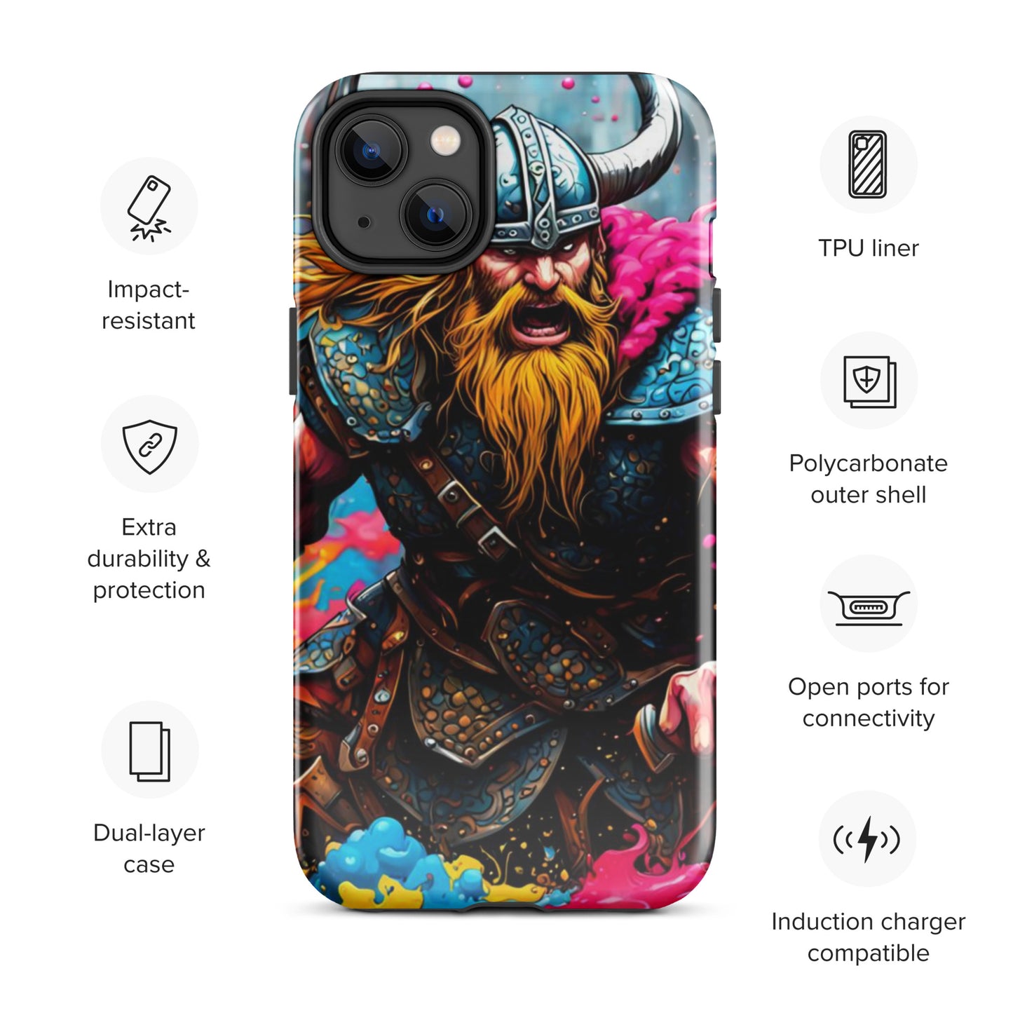 Vibrant Viking Tough Case for iPhone®