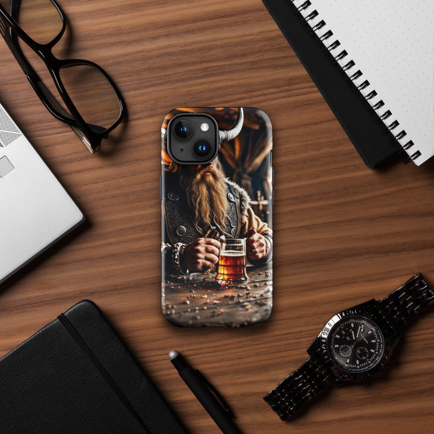 Viking Drinking Mead Tough Case for iPhone®