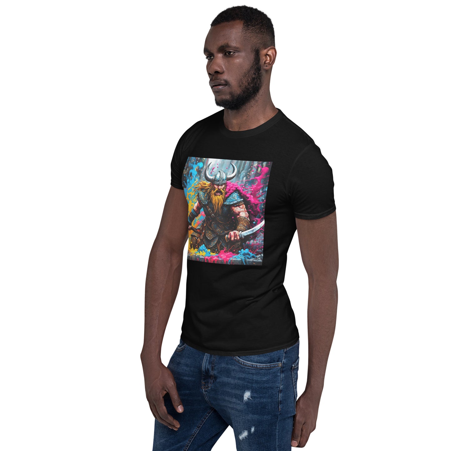Vibrant Viking Short-Sleeve Unisex T-Shirt