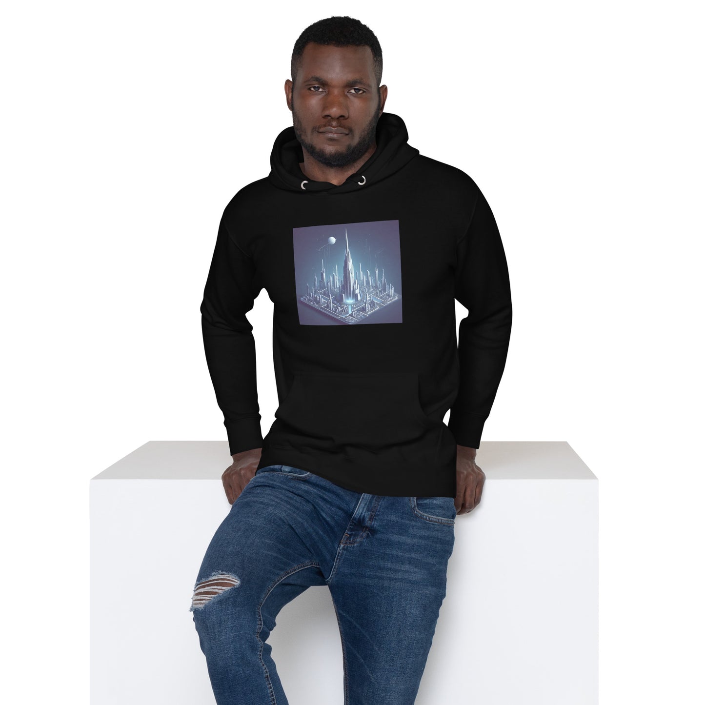 Futuristic City Unisex Hoodie