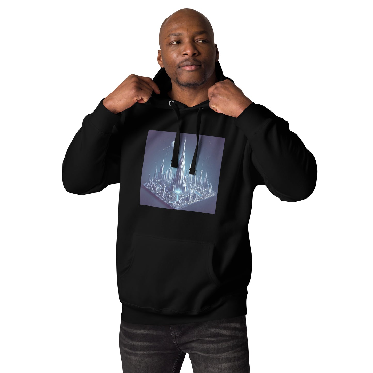 Futuristic City Unisex Hoodie