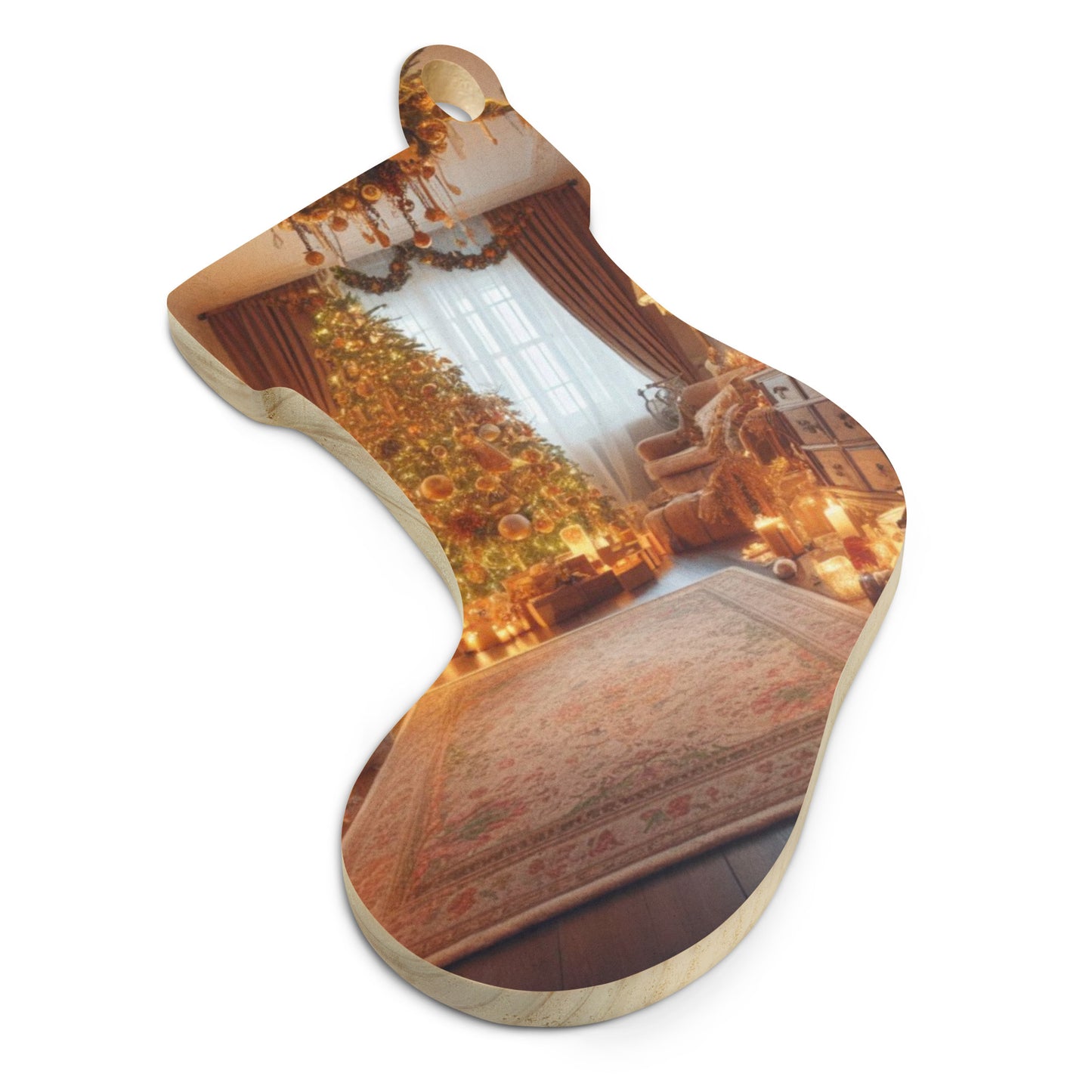 Christmas Evening Wooden ornaments