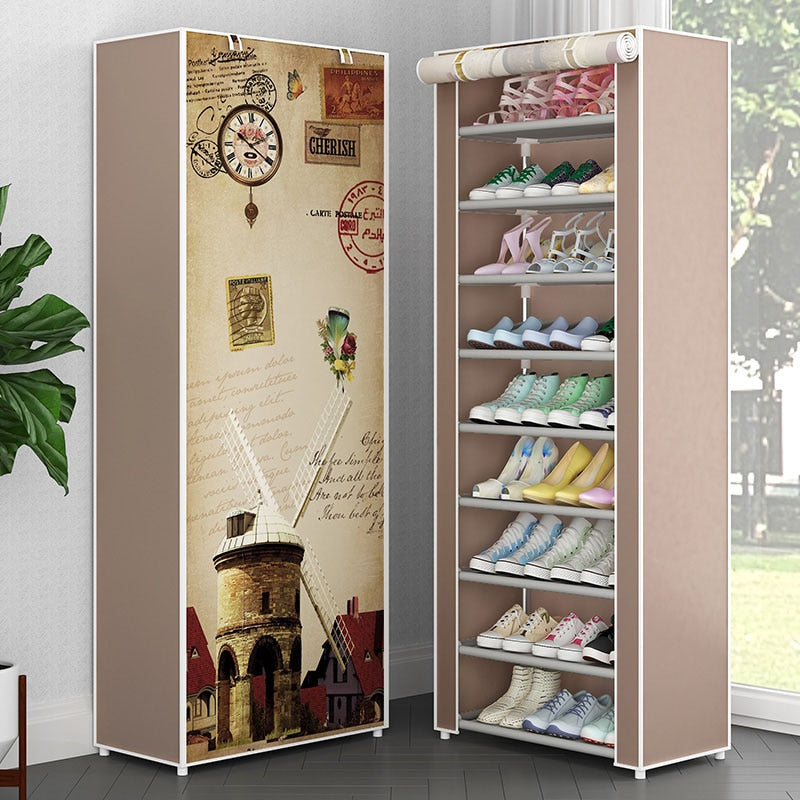 Multilayer Cabinet And Shoe Racks Multiple Styles And Colours