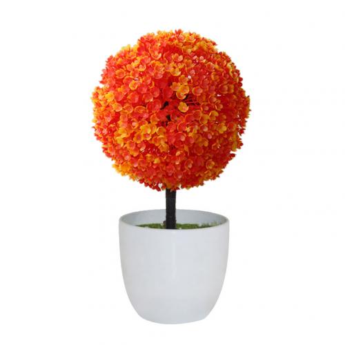 Artificial Potted Topiary Ball Multiple Colours
