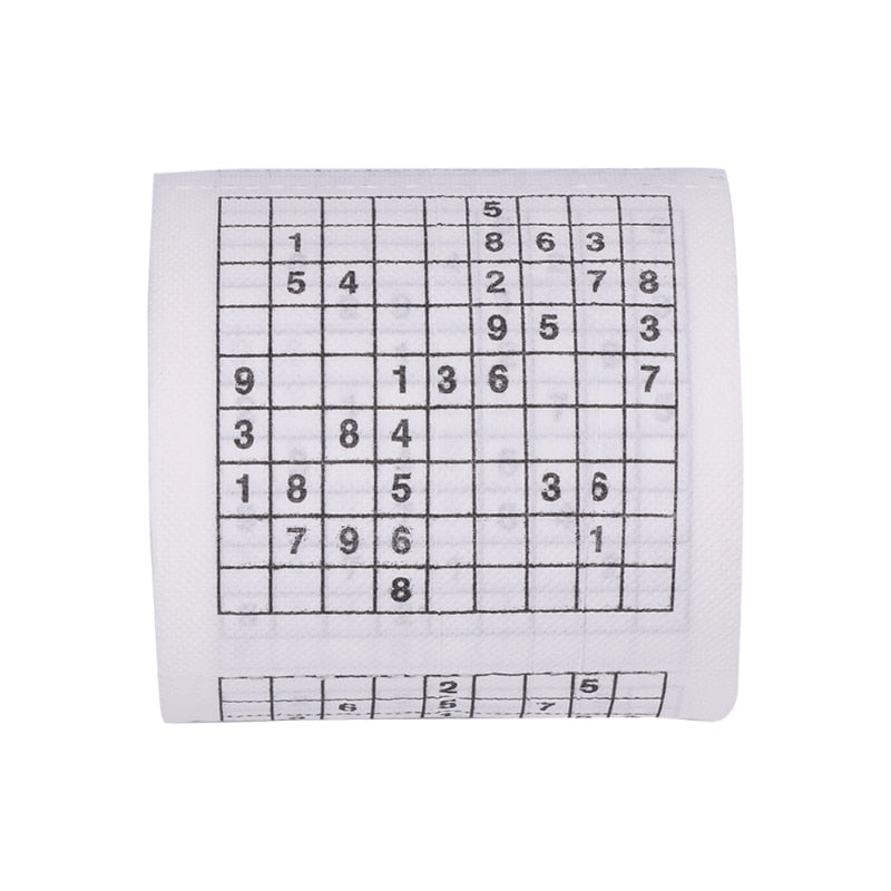 240 Sheets Durable Sudoku Printed Tissue Paper