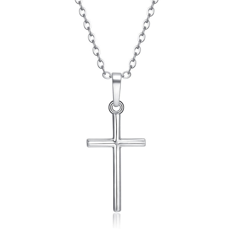 Diamond Plated Cross Pendent For Men/Women