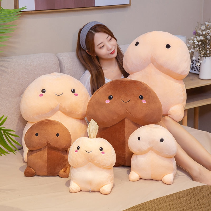 Novelty Willy Plush Pillows 10/20cm