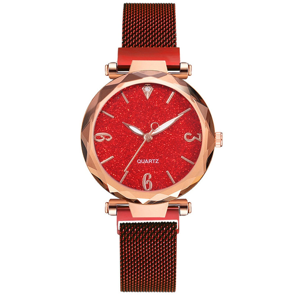 Rose Gold Womens Quartz Watch